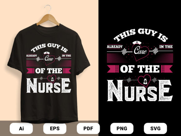 Nurse Care T-shirts Design Vector for Graphics and Websites