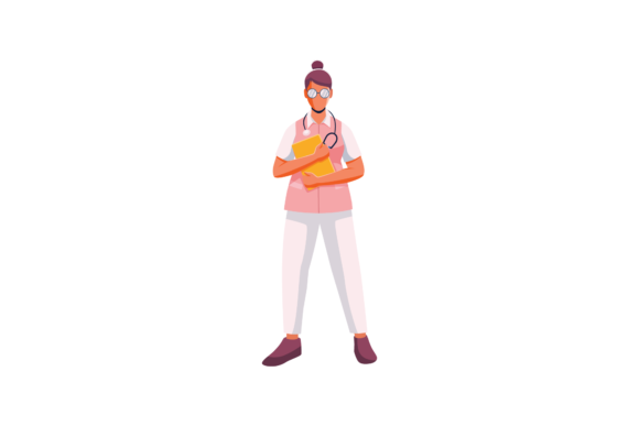 Nurse Doctor Profession Vector Design