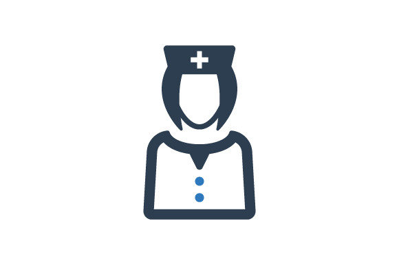 Nurse Icon - Woman Doctor Icon: Graphics and Icons for Real Projects