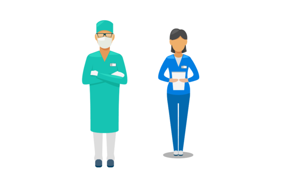 Nurse Protection Graphics and Illustrations