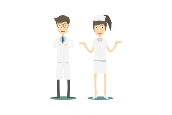 Nurse Vector Arts Design: Graphics & Illustrations