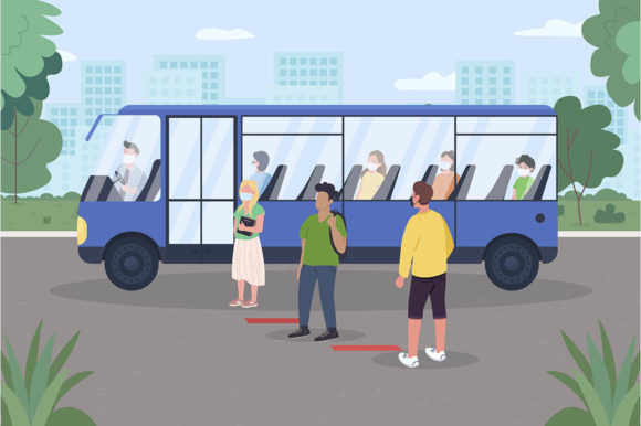 Social Distancing for Public Transport